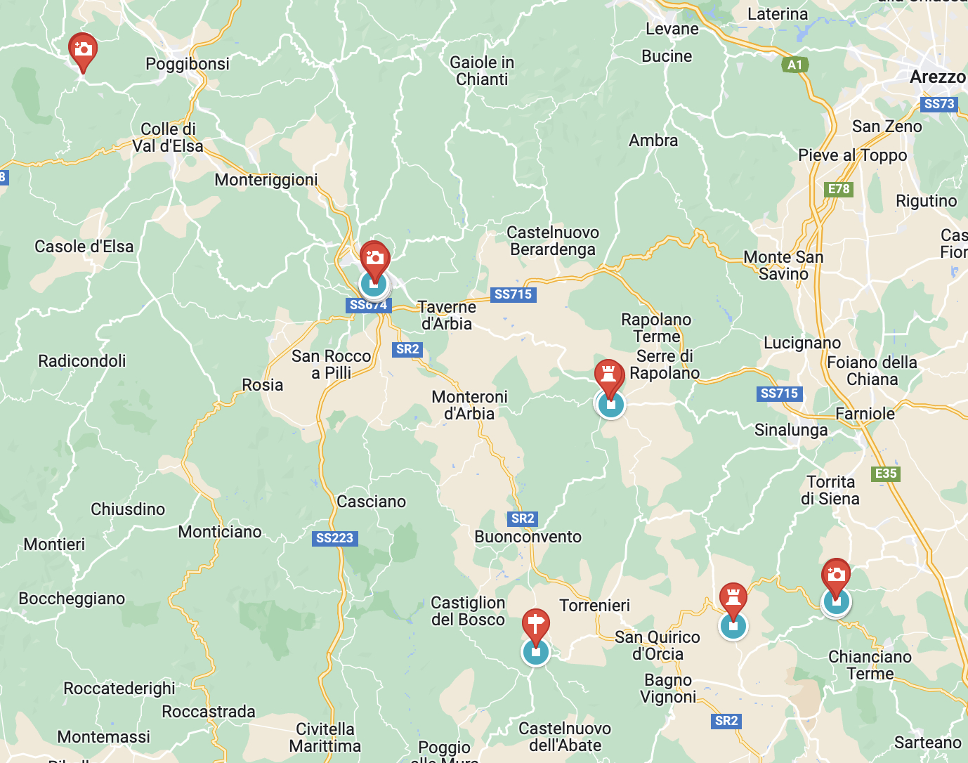 18 Incredible Photo Locations In The Towns Of Tuscany - Siena, San with Google Map of Tuscany Italy