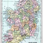 19 Free Printable Maps!   The Graphics Fairy Within Printable Map Of Ireland And Scotland