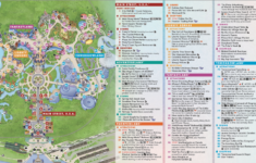 2025 Magic Kingdom Map - Walt Disney World - Wdw Magazine in Magic Kingdom Park Map 2025 Printable
