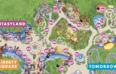 2025 Magic Kingdom Map - Walt Disney World - Wdw Magazine regarding Magic Kingdom Park Map 2025 Printable