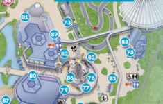 2025 Magic Kingdom Map - Walt Disney World - Wdw Magazine with Magic Kingdom Park Map 2025 Printable