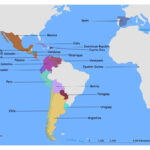 21 Spanish Speaking Countries Map And Country List Within North And South America Map In Spanish
