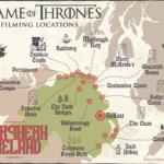 3 5 Day "Game Of Thrones Locations" Ireland Itinerary   Follow Me Away With Regard To Game Of Thrones Film Locations Northern Ireland Map