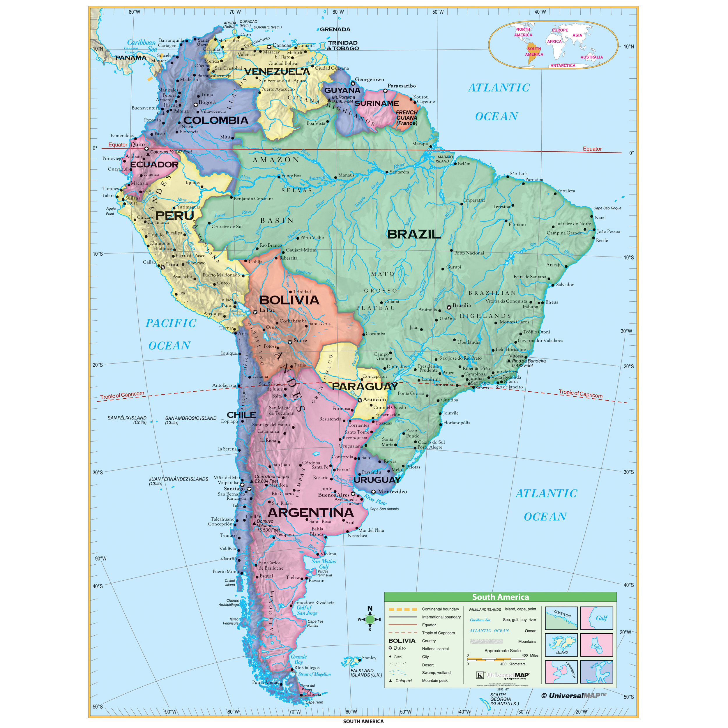 3-Map Western Hemisphere Essential Spring Roller Set W/Backboard intended for Clear Map of Western Hemisphere