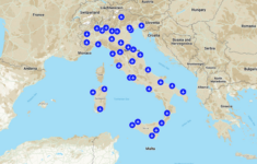 37 Airports In Italy — List &amp; Map Of Major Airports throughout Map Of International Airports In Italy