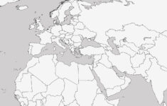 4 Free Full Detailed Blank And Labelled Printable Map Of Europe intended for Map of Europe and Asia Blank