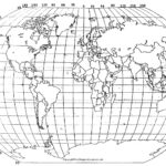 4 Free Printable World Map With Latitude And Longitude With Free Printable World Map With Latitude And Longitude Lines
