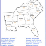 4Th Grade Social Studies   Southeast Region States Within Free Printable Southeast Region States And Capitals Map Printable