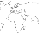 5 Free Printable Blank World Map With Countries Outline In Pdf Intended For Free Printable Blank Map Of The Continents And Oceans