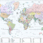 5 Large Printable World Map Pdf   Free Download Inside Large Printable World Map Download Free