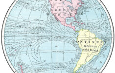 5923 with Map Of Western Hemisphere Continents