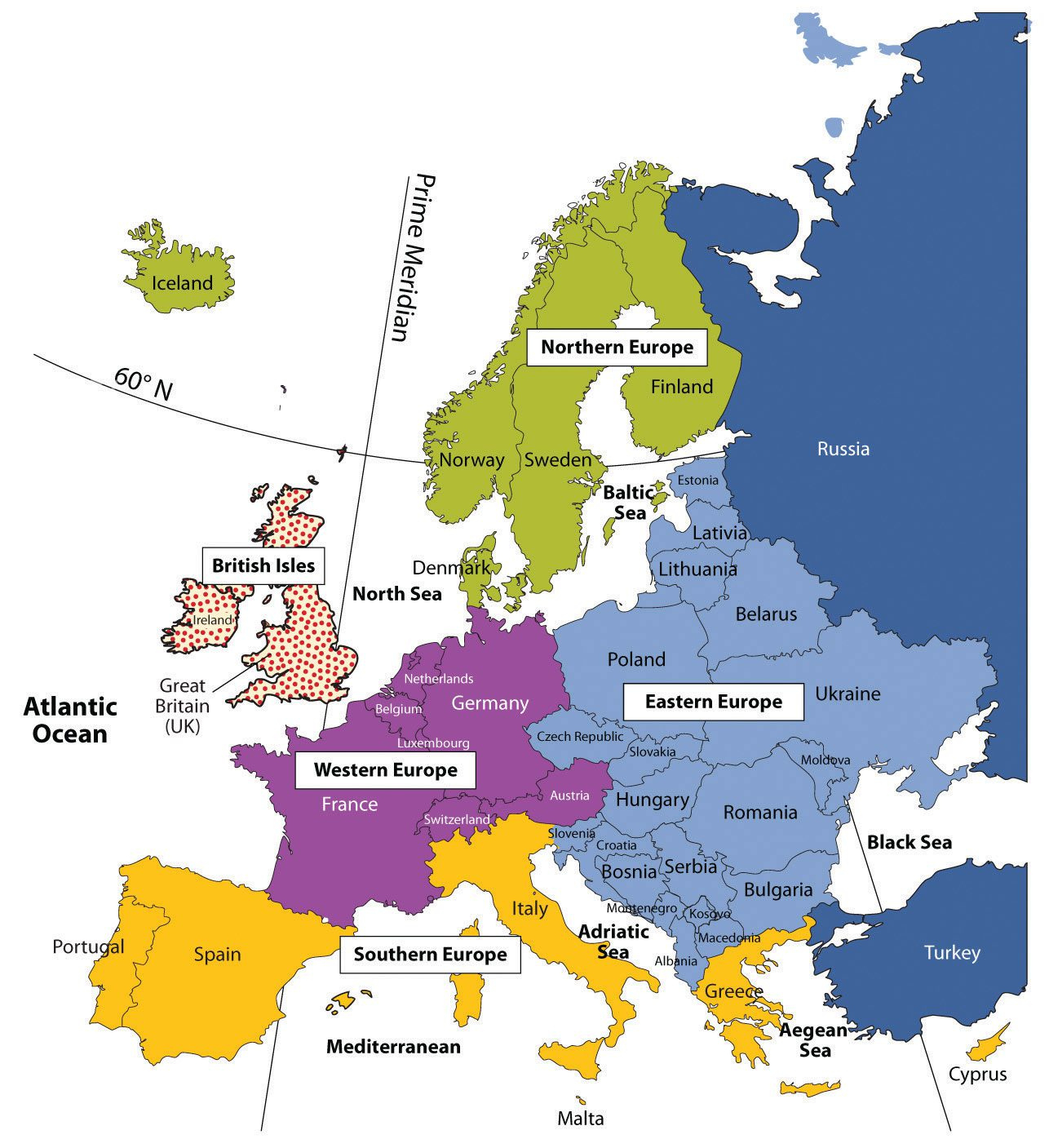6.1: The British Isles – Guest Hollow with regard to Map Of England Scotland And France