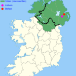 6 – Northern Ireland Is Born   Irish Linen Centre & Lisburn Museum Pertaining To Map Of 6 Counties Of Northern Ireland