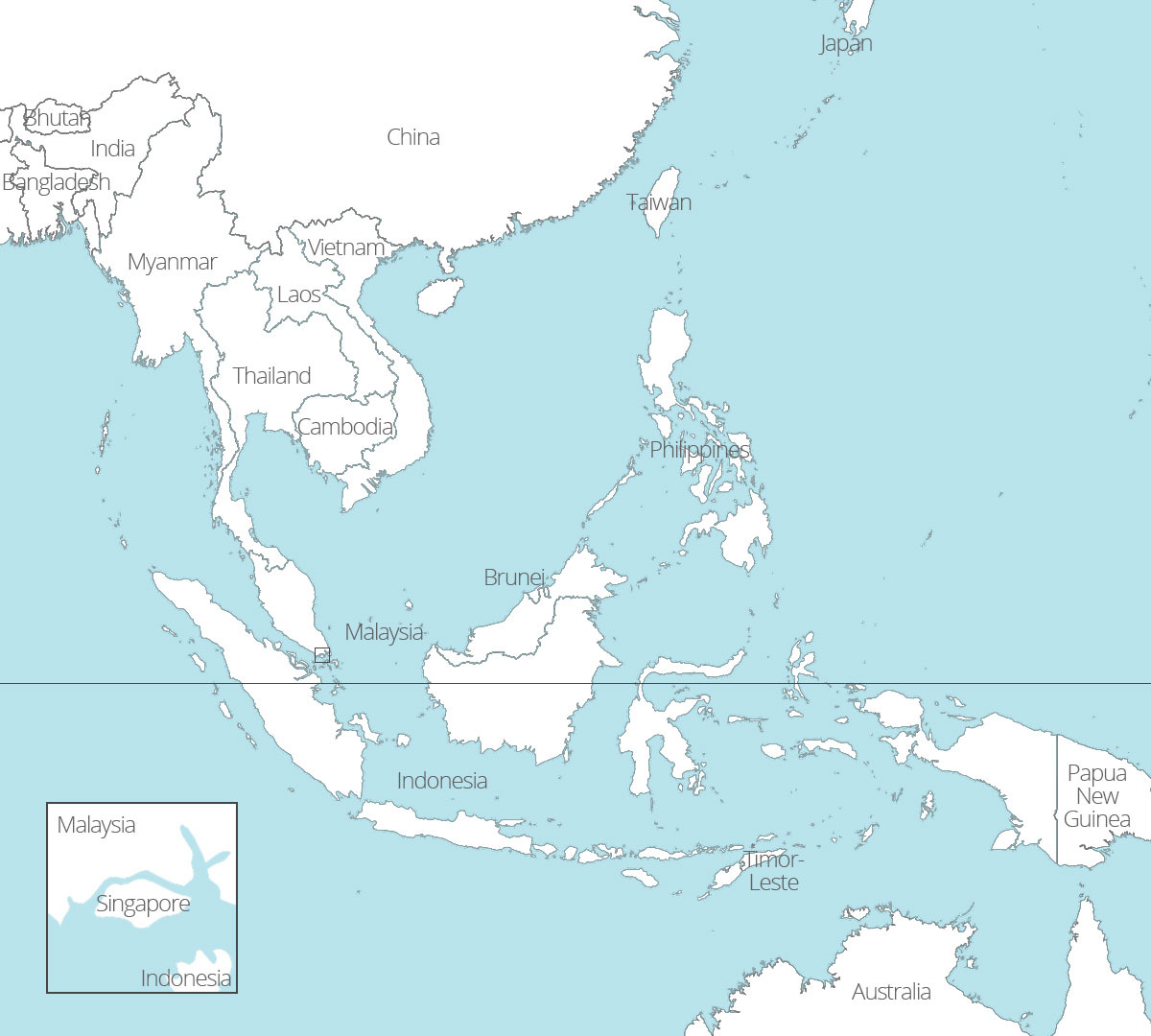 8 Free Maps Of Asean And Southeast Asia - Ase/Anup inside Free Printable Map Of Southeast Asia
