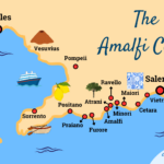 9 Best Amalfi Coast Beaches [Plus 3 Hidden Options] Intended For Map Of The Amalfi Coast Italy