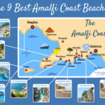 9 Best Amalfi Coast Beaches [Plus 3 Hidden Options] Regarding Map Of Amalfi Coast In Italy