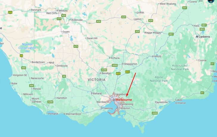 Where is Melbourne Located?
