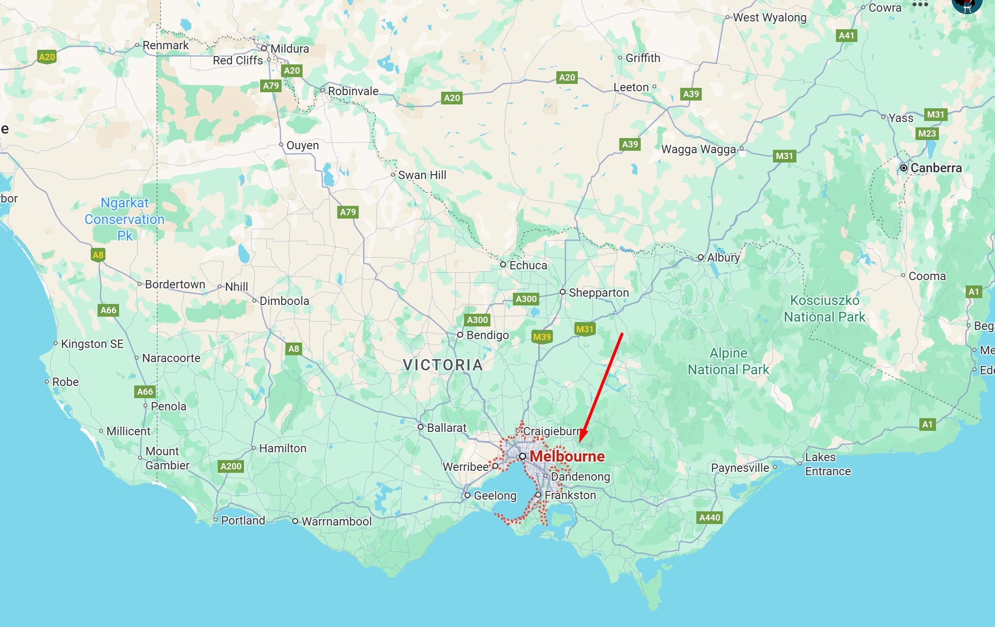 Where Is Melbourne Located
