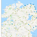 A Guide To All The Game Of Thrones Filming Locations In Northern For Game Of Thrones Film Locations Northern Ireland Map