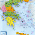 A Map Of Greece And The Greek Islands Regarding Free Printable Map Of Greece And Islands