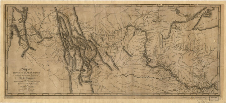 Lewis and Clark Expedition Map Printable
