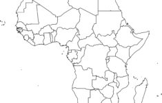 Africa Blank Maps | Mappr intended for Blank Political Map of Africa Printable