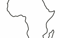 Africa Blank Maps | Mappr intended for Free Printable Blank Map of Africa