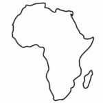 Africa Blank Maps | Mappr With Regard To Africa Map Black And White Printable