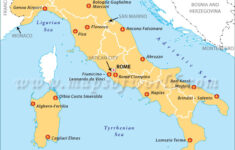 Airports In Italy, Italy Airports Map throughout Map of Italy and Airports