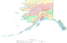 Alaska Printable Map for Printable Map Of Alaska Inside Passage