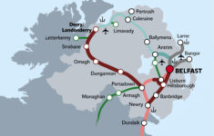 All-Island Rail Review: Ambitious £31 Billion Plan Aims To regarding Map Of Northern Ireland Railways