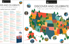 All Us National Parks Checklist, With Downloadable Map | Dk Us in Free Printable Map Of National Parks