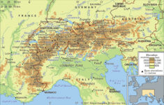 Alps | Map, Mountaineering, &amp; Facts | Britannica with Map of Europe Switzerland and Italy