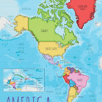 America | Wein.plus Lexicon With Regard To World Map South And North America