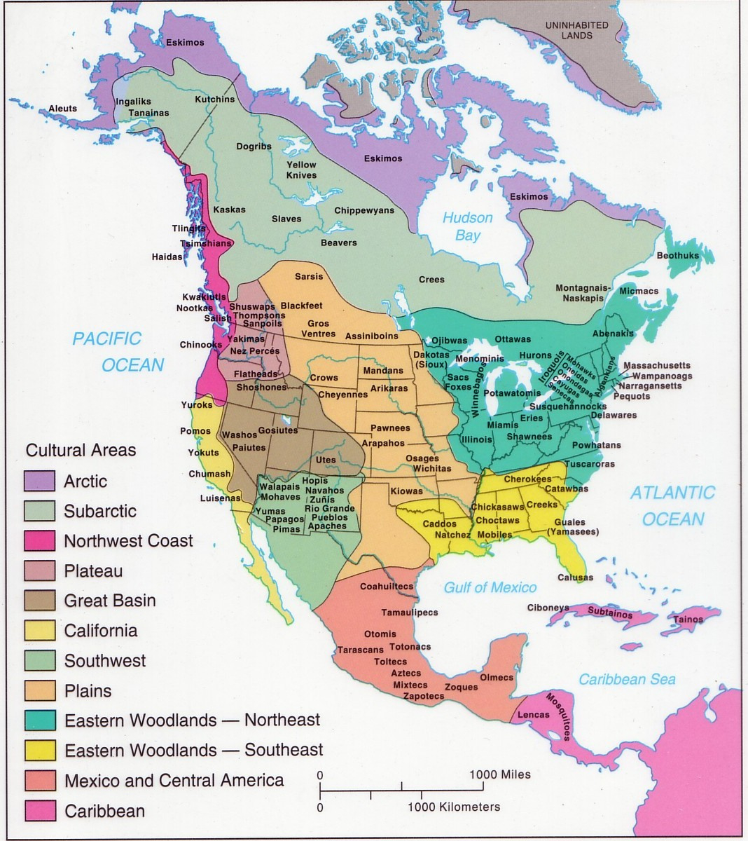Ancient Winds And Memories Of A Time Long Ago – Lochgarry&amp;#039;S Blog pertaining to Map of Native American Tribes North and South America