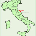 Ancona Location On The Italy Map   Ontheworldmap In Map Of Ancona Region Italy
