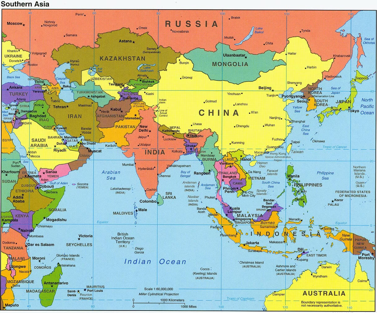 Asia Map Europe within Map Of Europe And Southeast Asia