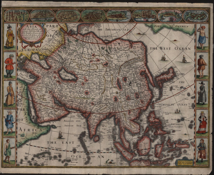 Historical Jesuit Maps of Europe and Asia