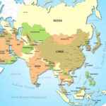 Asia Political Map Intended For Political Map Of Asia And Europe