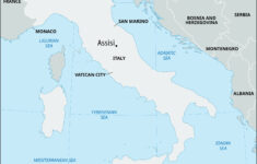 Assisi | Italy, Map, Population, Church, &amp; Facts | Britannica regarding Map Of Assisi Umbria Italy