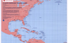 Atlantic Hurricane Tracking Chart | Library Of Congress inside Free Printable Hurricane Tracking Map Printable
