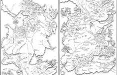 Atlas Of Ice And Fire | The Geography And Maps Of George R.r. in Game Of Thrones Map Of The Seven Kingdoms Printable