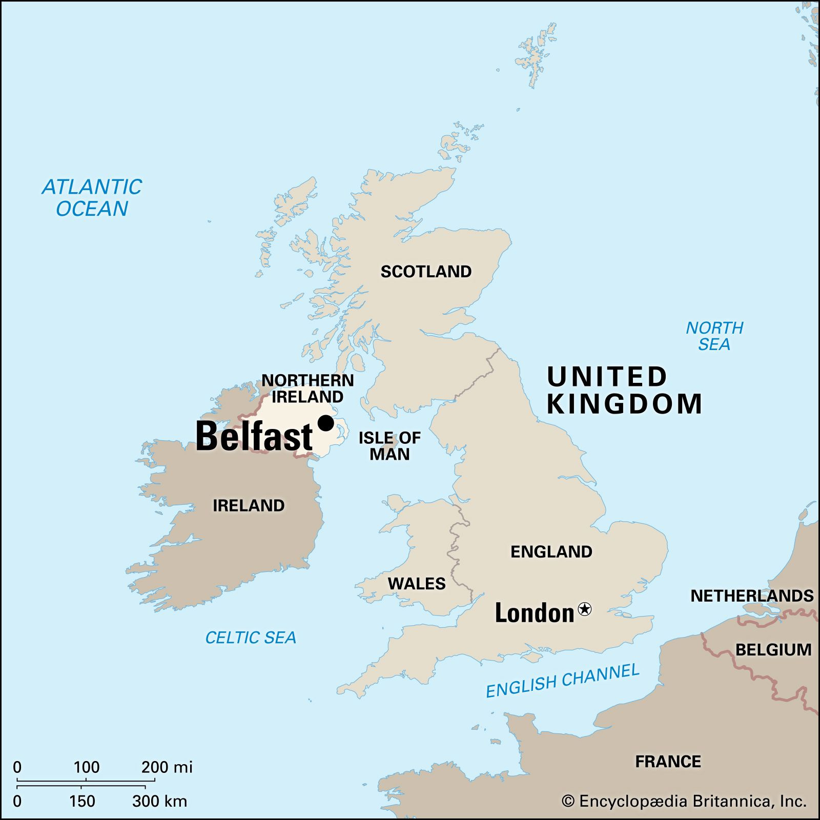 Belfast | History, Population, Map, Landmarks, &amp;amp; Facts | Britannica intended for Map Of Belfast Northern Ireland