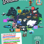 Best Iceland Ring Road Itinerary + Map With Attractions For Printable Map Of Iceland Ring Road