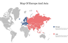 Best Map Of Europe And Asia Presentation &Amp; Google Slides regarding World Map of Europe and Asia
