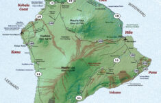 Big Island Hawaii Maps With Printable Road Map regarding Map of Hawaii Big Island Printable
