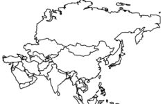 Blank Map Of Asia With Country Outlines - Gis Geography with Outline Map of Asia and Europe