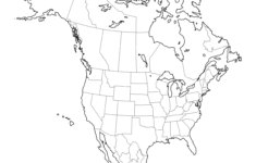 Blank Map Of Canada, Usa And Mexico — Ultimaps in Printable Map of USA and Mexico