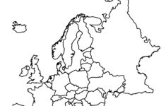 Blank Map Of Europe With Country Outlines – Gis Geography pertaining to Blank Political Map Of Europe Printable