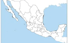 Blank Map Of Mexico – Outline Map Of Mexico [Pdf] within Free Printable Map Of Mexico With States